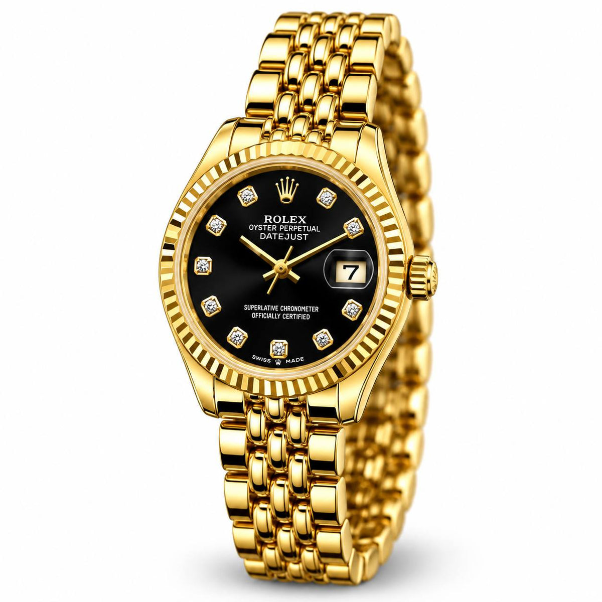 Rolex Datejust – Gold Black
