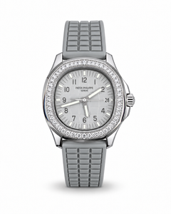 Patek Philippe Aquanaut – Silver Grey Diamond Bezel
