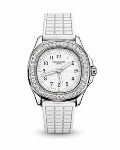 Patek Philippe Aquanaut – White Silver Diamond Bezel