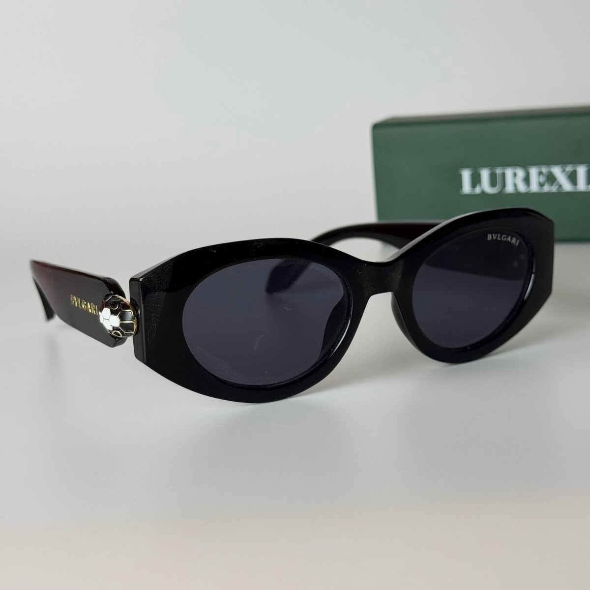 Bvlgari BV-6846 Oval – Black
