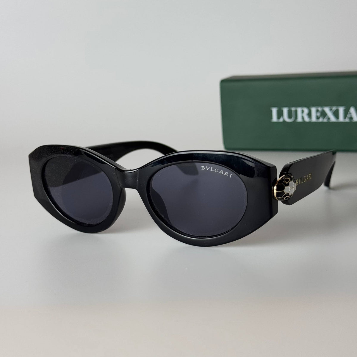 Bvlgari BV-6846 Oval – Black