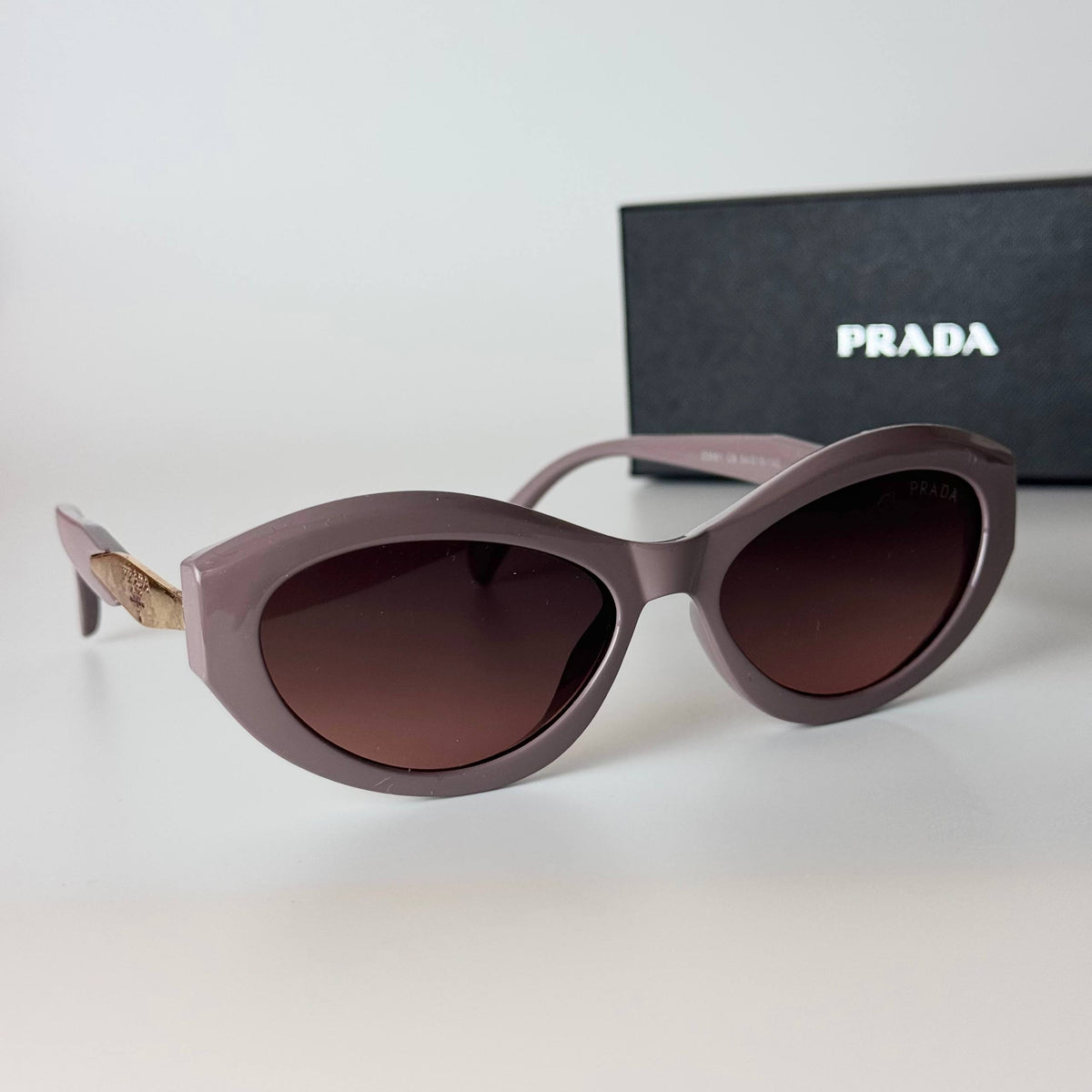 Prada Cat Eye PR-6842 – Dusty Pink Brown