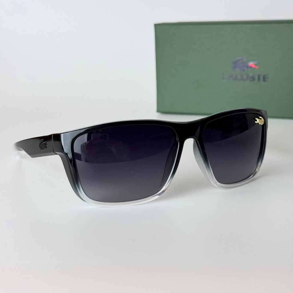 Lacoste LC2086 Rectangle - Black Grey Gradient