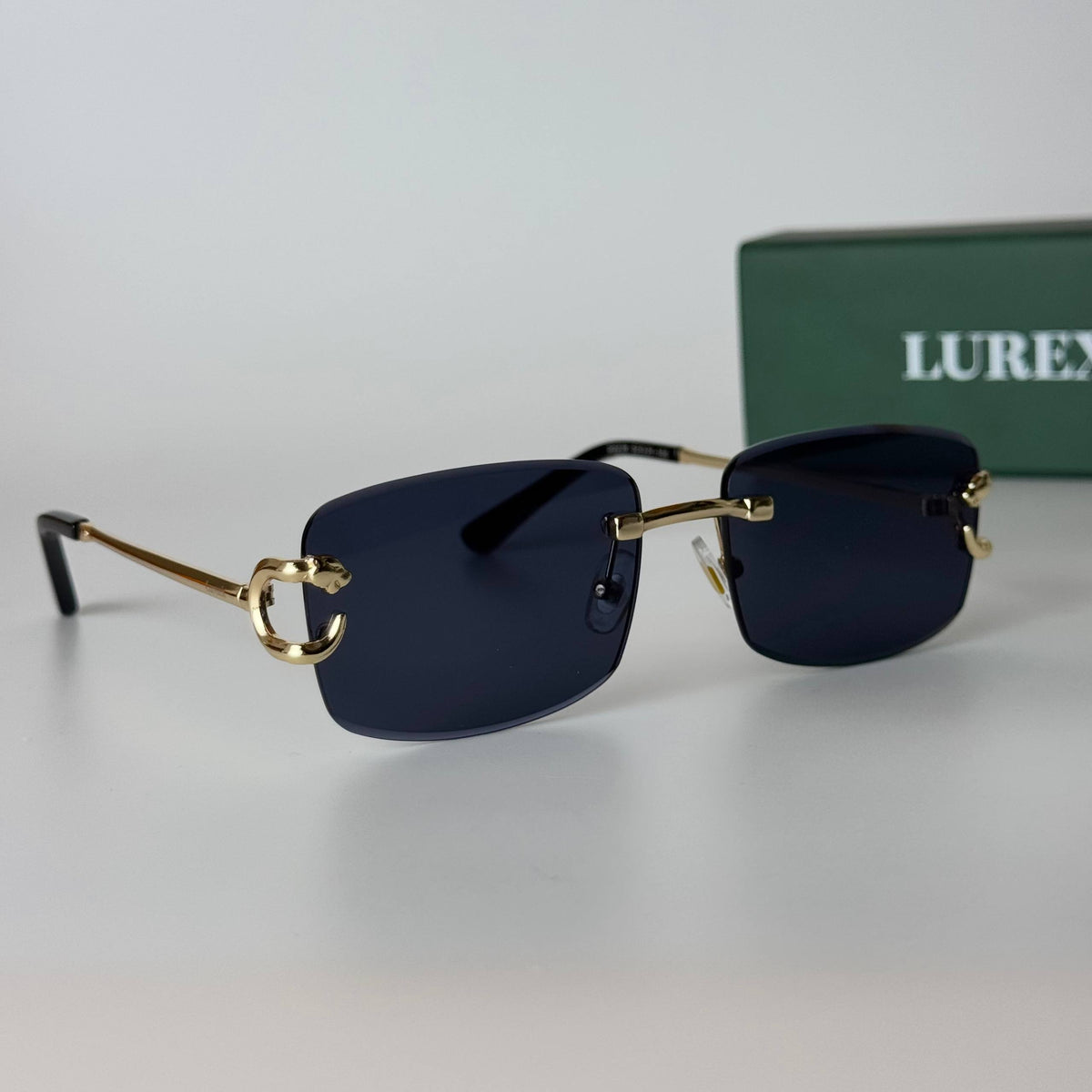 Lurexia Rimless - Gold Black