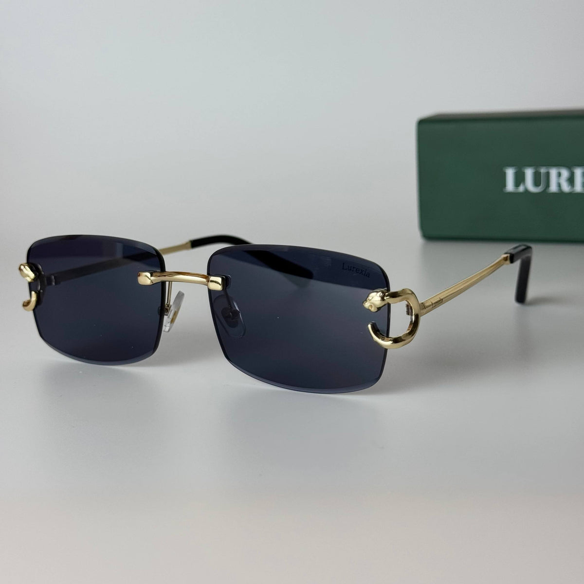 Lurexia Rimless - Gold Black
