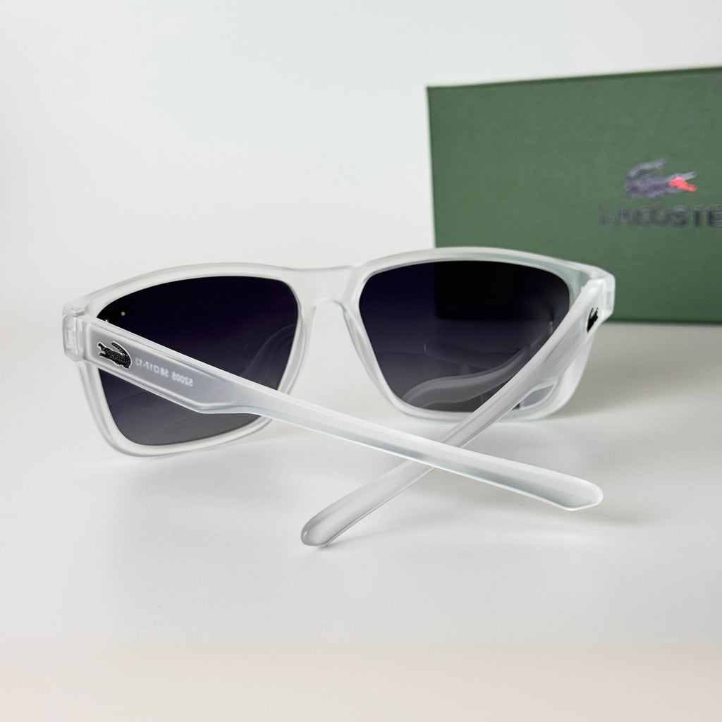 Lacoste LC5824 Rectangle - White Grey Gradient