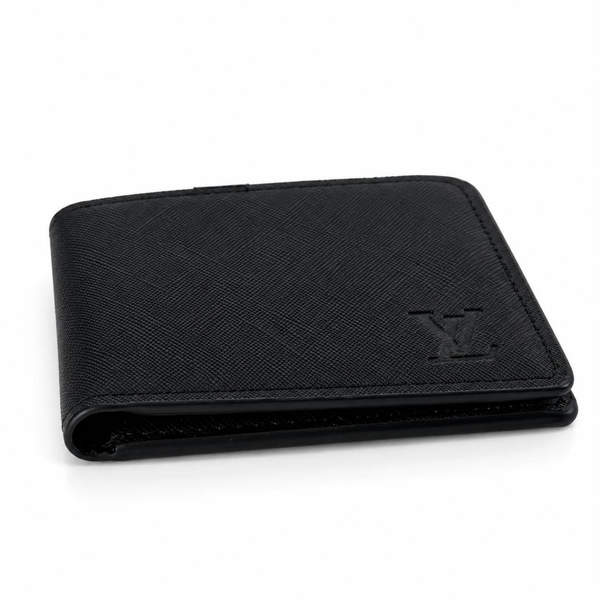 Louis Vuitton Taiga Leather Wallet – Black
