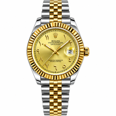 Rolex Oyster Perpetual Datejust – Two-Tone Gold Dial Arabic Numerals