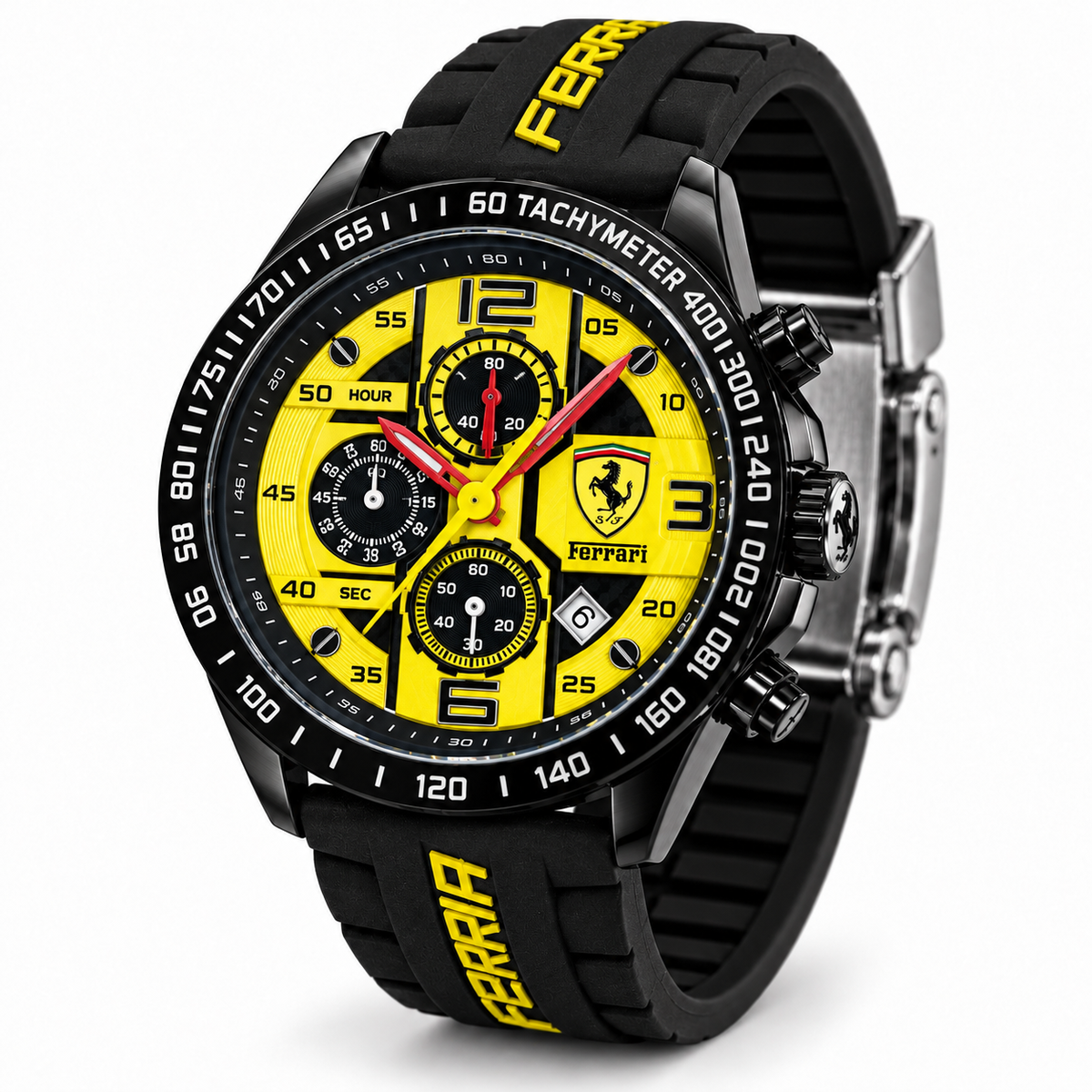 Ferrari Scuderia Chronograph - Yellow Black