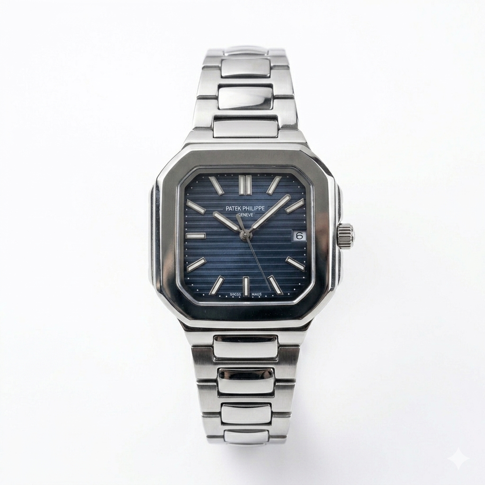 Patek Philippe Cubitus – Silver Blue (for her)