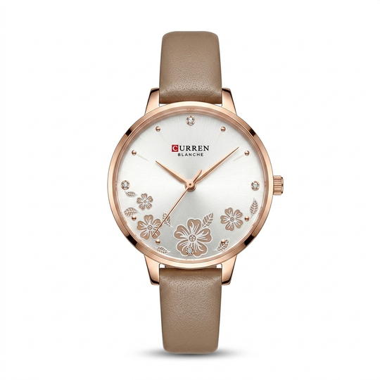 Curren Blanche – Beige Rose Gold White