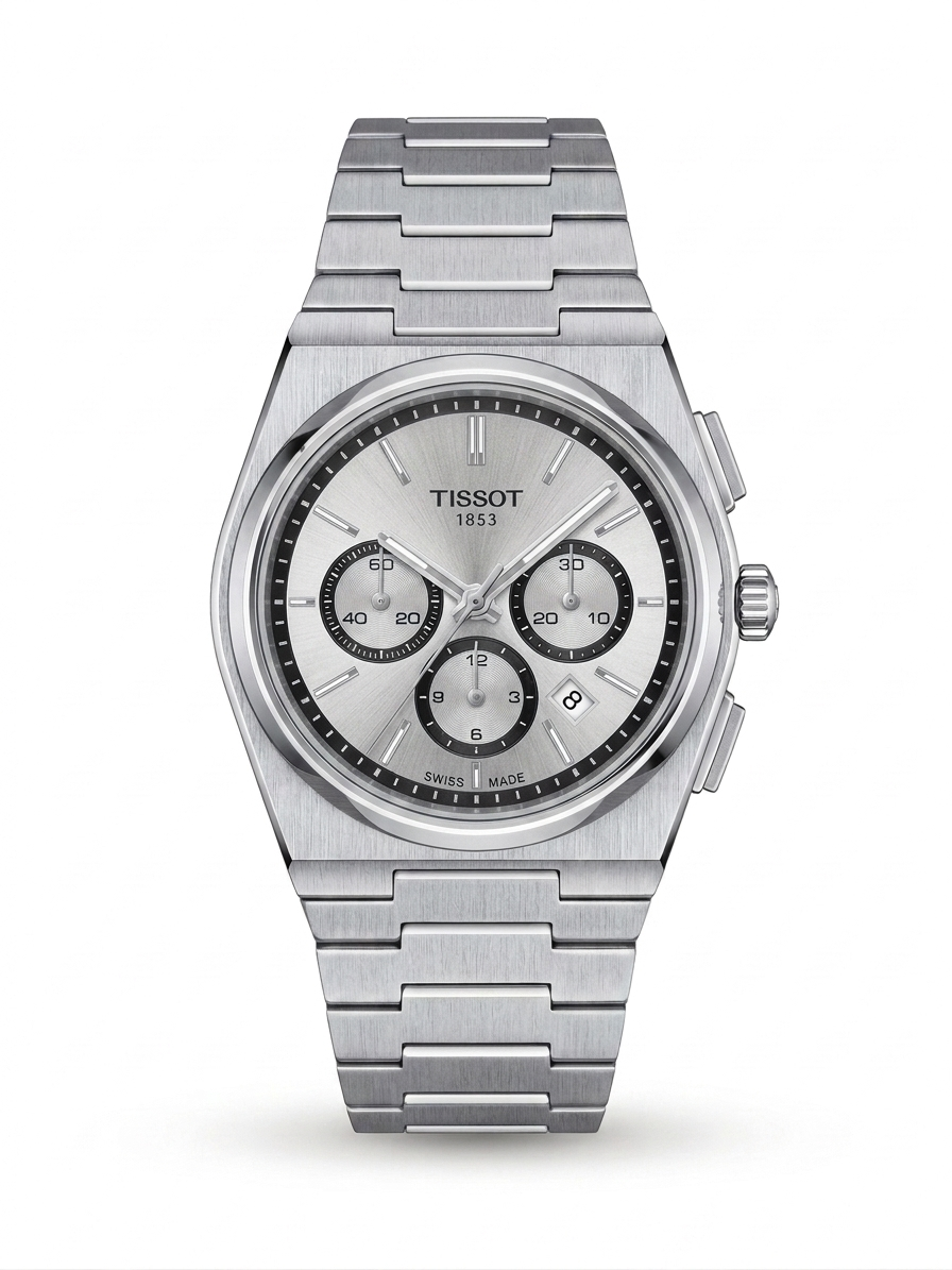 Tissot PRX Chronograph - Silver