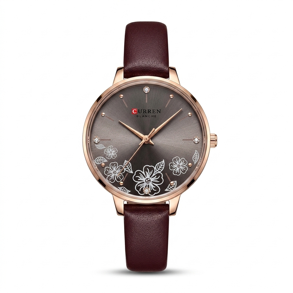 Curren Blanche – Burgundy Rose Gold