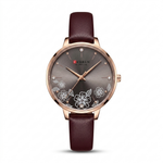 Curren Blanche – Burgundy Rose Gold