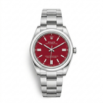 Rolex Oyster Perpetual – Silver Red