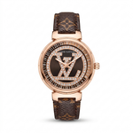 Louis Vuitton Tambour - Rose Gold Brown