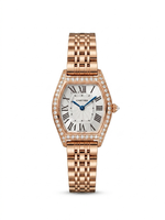 Cartier Tonneau – Rose Gold White Diamond