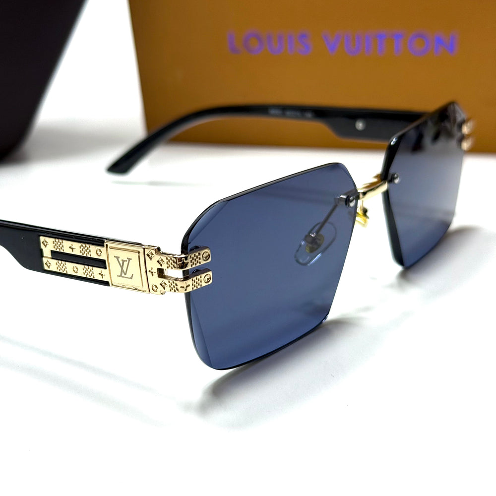 LV Rimless – Black Blue