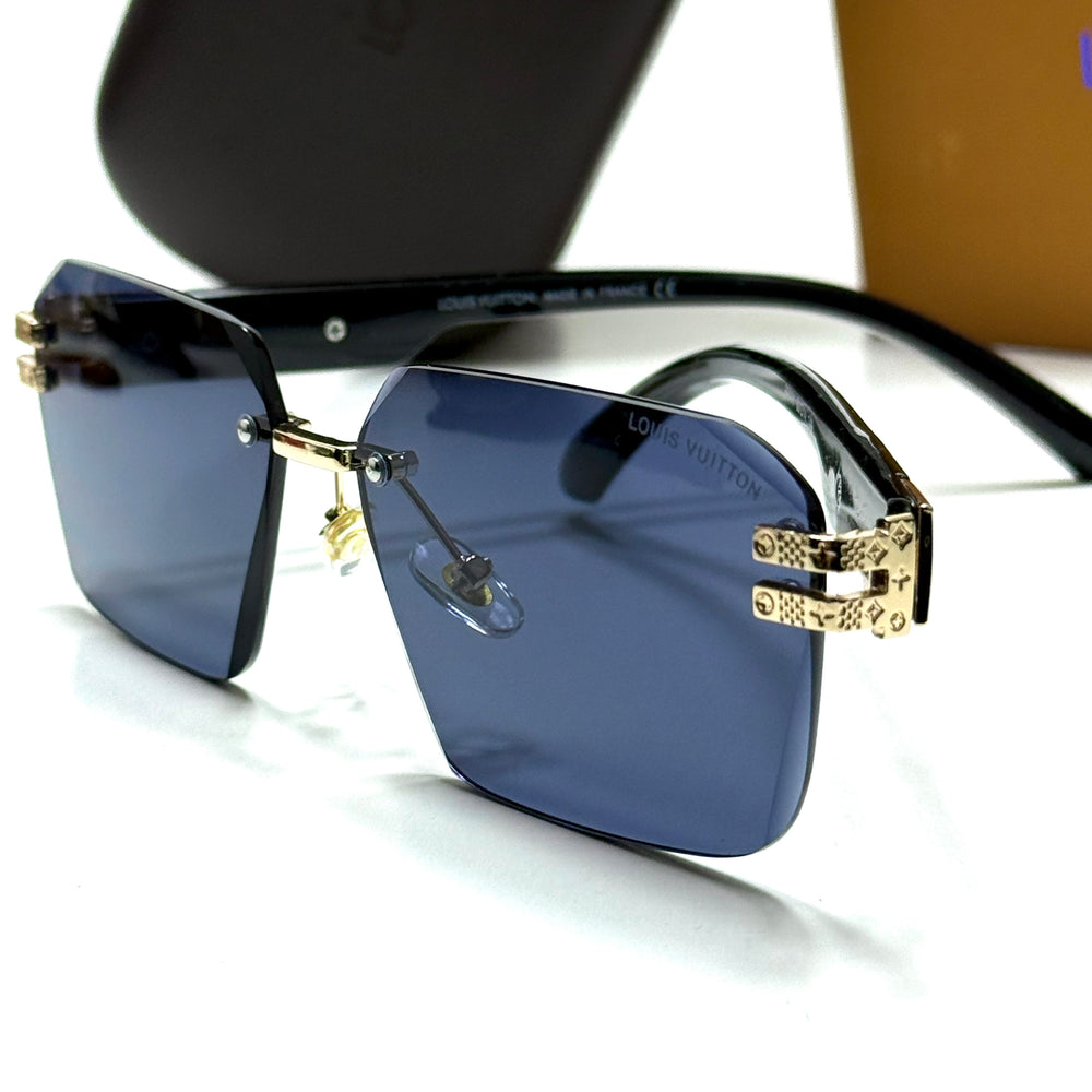 LV Rimless – Black Blue