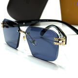 LV Rimless – Black Blue