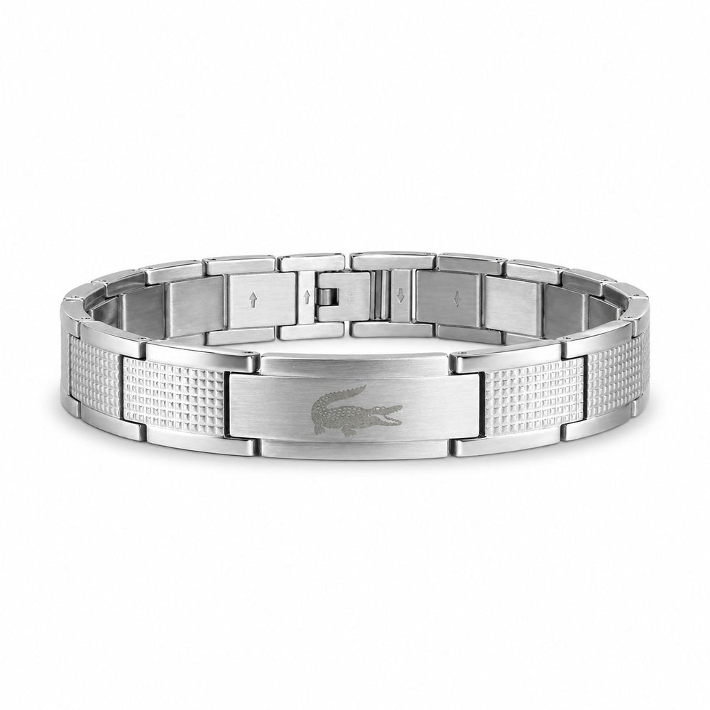 Lacoste Link Bracelet – Silver
