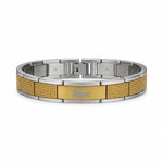 Lacoste Link Bracelet – Silver Gold