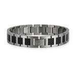 Lacoste Bracelet – Silver Black