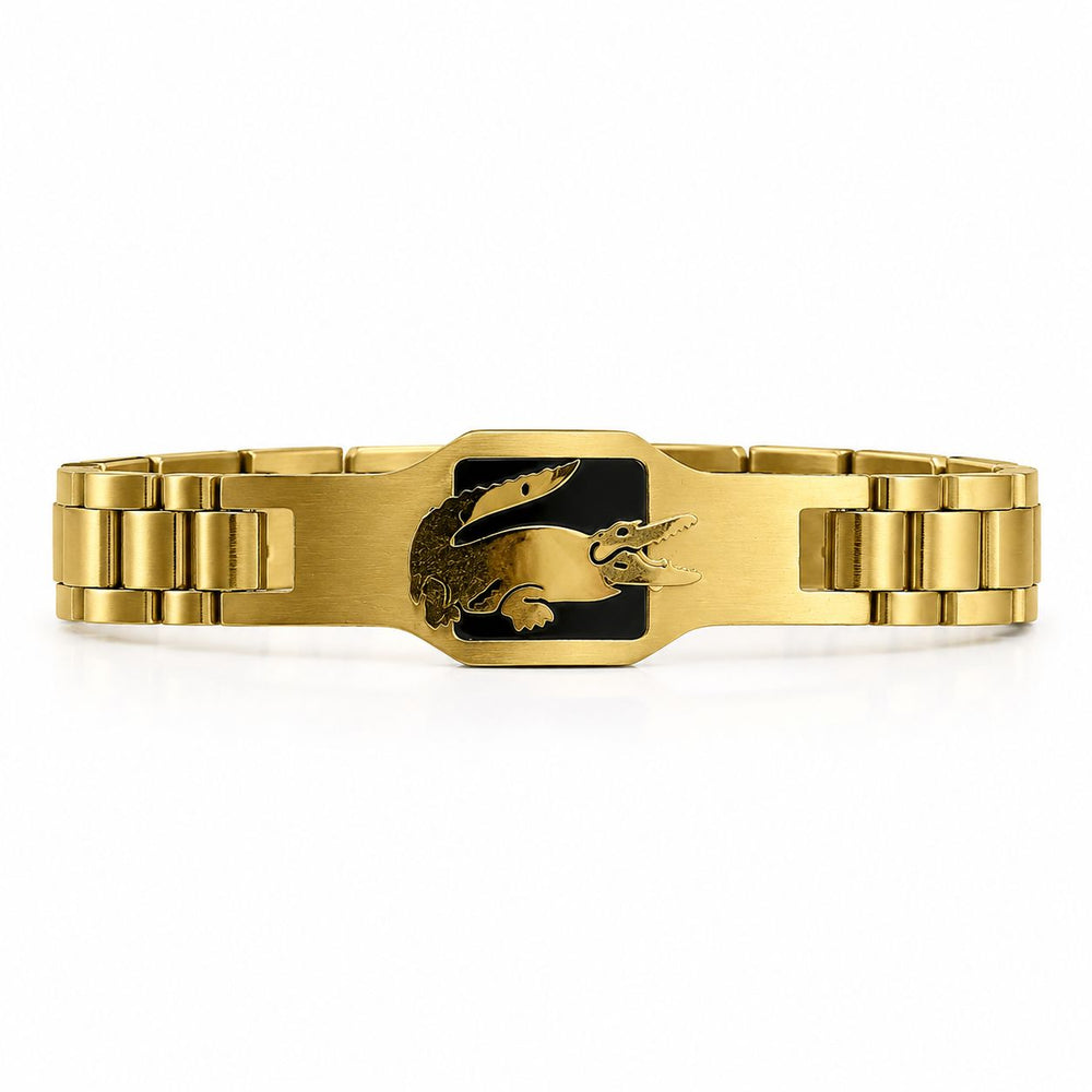 Lacoste Bracelet – Gold Black