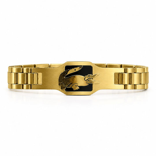 Lacoste Bracelet – Gold Black