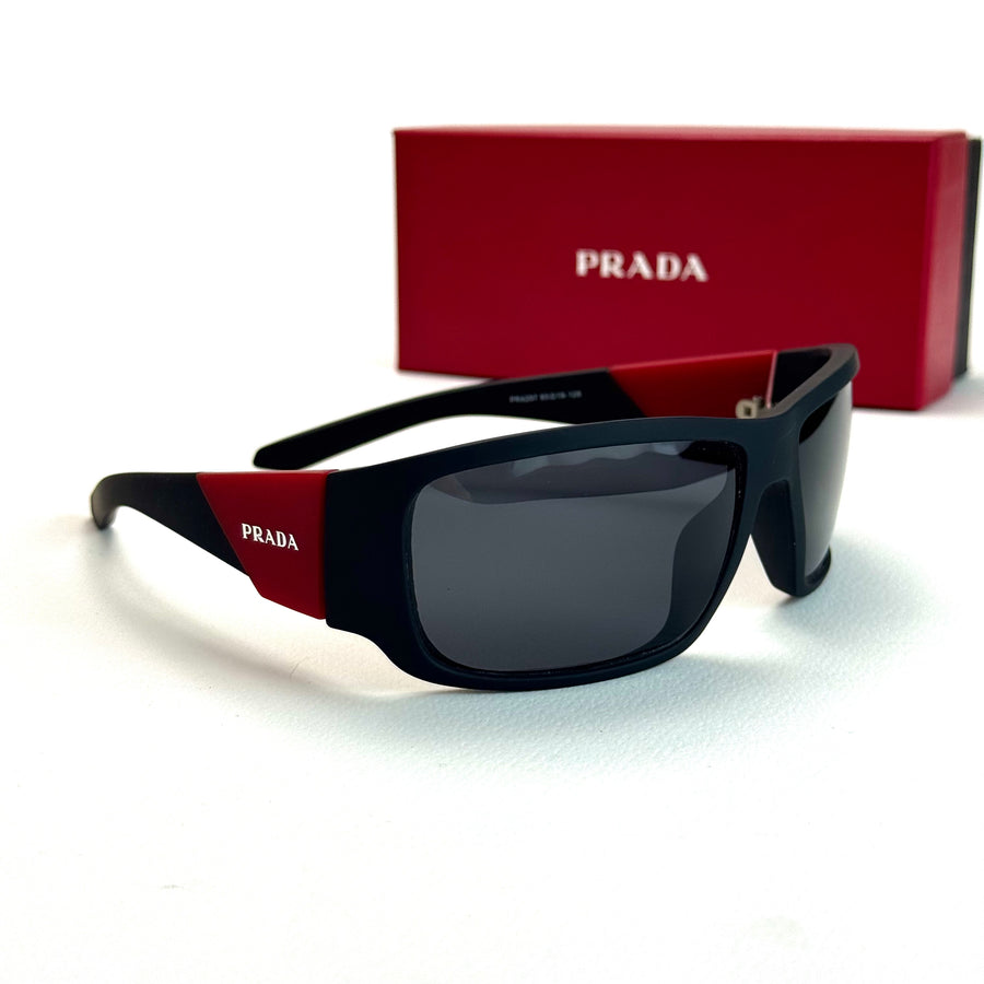 Prada Linea Rossa Velocity – Black Red