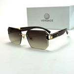 Versace Medusa Fade – Brown Gold