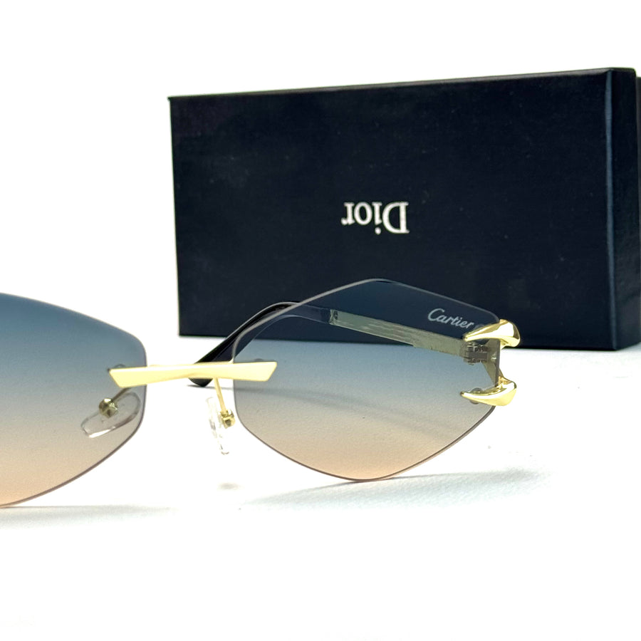 Cartier – Gold Blue Gradient