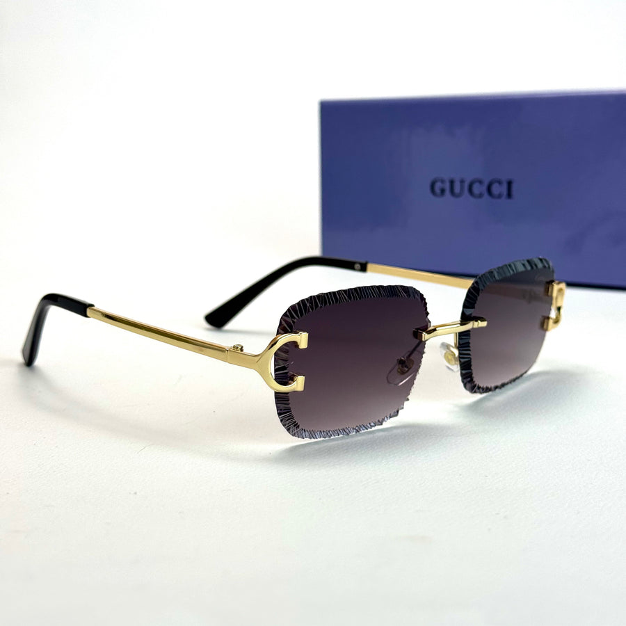 Cartier CT024s Rimless – Gold Violet