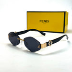 Fendi Crystal Edge – Gold Pink