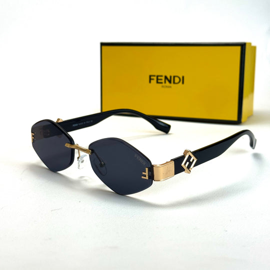 Fendi Crystal Edge – Gold Pink
