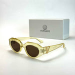 Versace Medusa Oval V1 – Yellow Brown