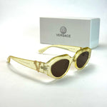 Versace Medusa Oval V1 – Yellow Brown