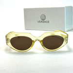 Versace Medusa Oval V1 – Yellow Brown