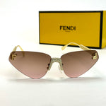 Fendi Crystal Cat V2 – Gold Pink