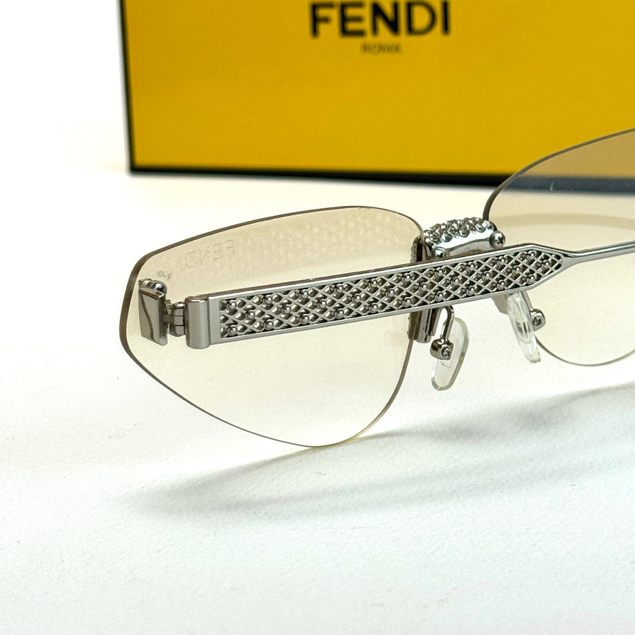 Fendi Crystal Air V4 – Silver Clear
