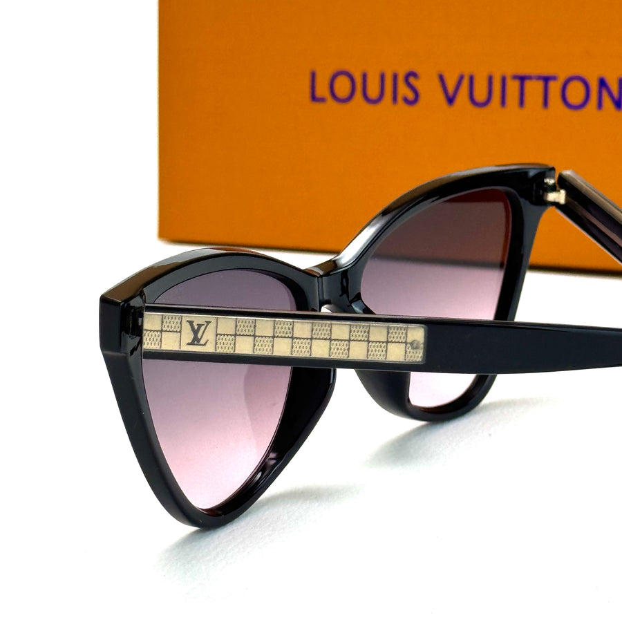 LV Élégance Cat – Black Purple