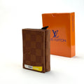 Louis Vuitton Vertical Wallet – Brown
