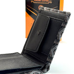 Goyard Signature Bifold Wallet – Black Grey