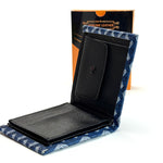 Goyard Signature Bifold Wallet – Navy Blue