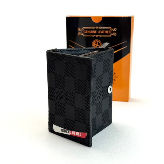 Louis Vuitton Damier Vertical Wallet – Black
