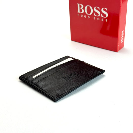 BOSS Minimal Cardholder – Black