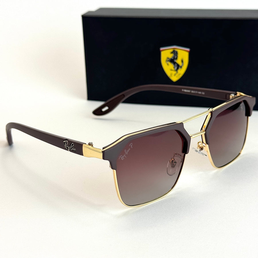 Ray-Ban RB4365M Ferrari – Brown Gold