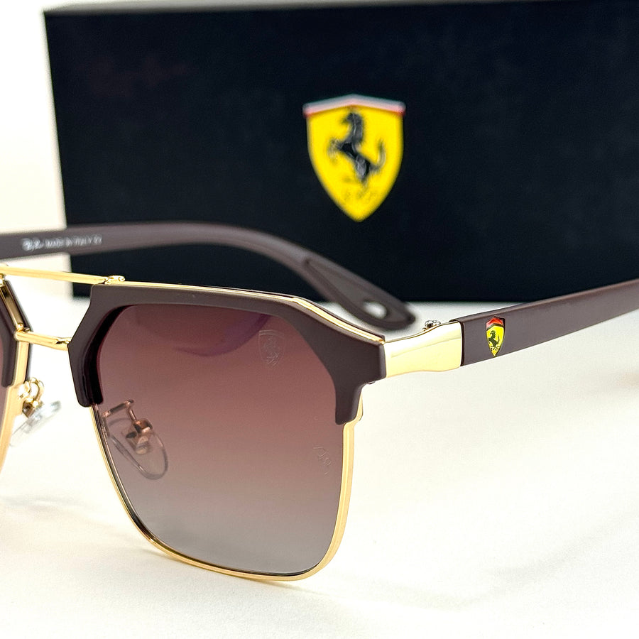 Ray-Ban RB4365M Ferrari – Brown Gold