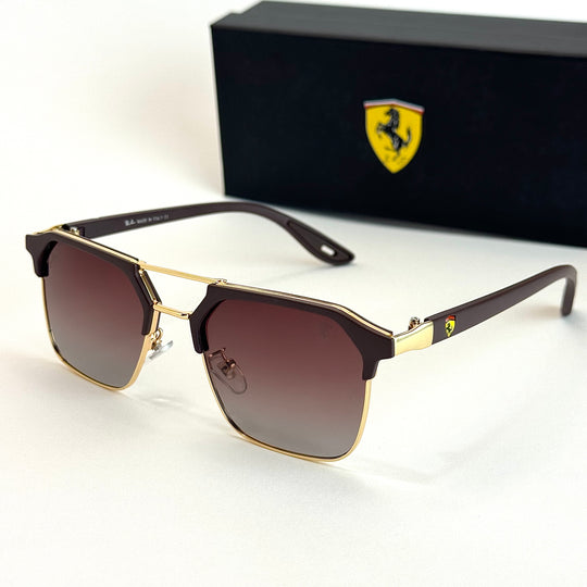 Ray-Ban RB4365M Ferrari – Brown Gold