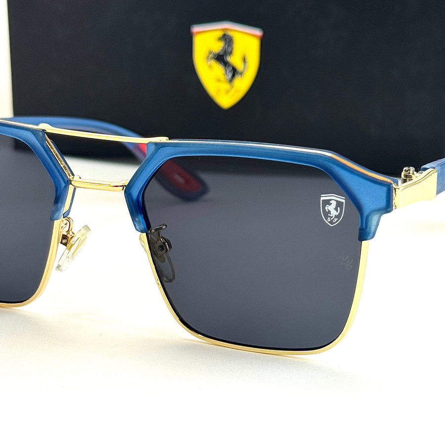 Ray-Ban RB4365M Ferrari – Blue Gold